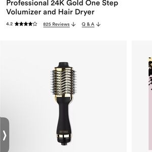 Professional 24K Gold One Step Volumizer and Hair Dryer - Hot Tools